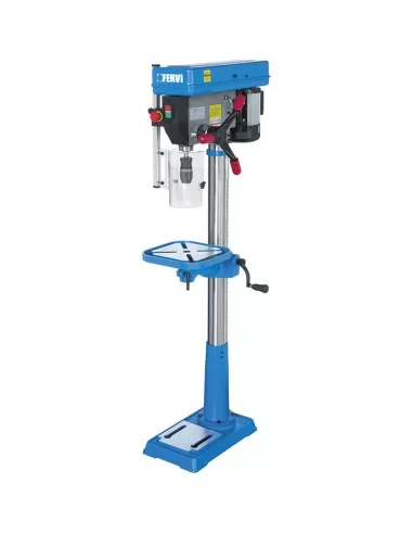 Perceuse à colonne 750w vitesse variable fervi 0752