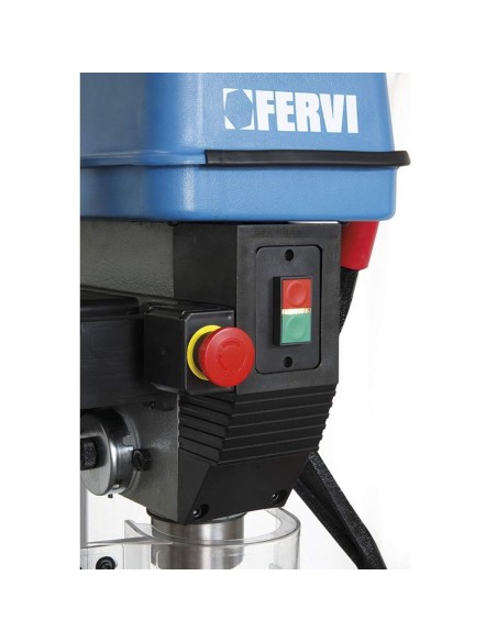 Perceuse à colonne 1500w vitesse variable fervi 0754/230v