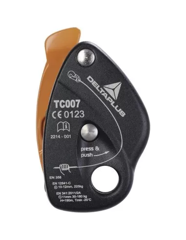 DISPOSITIF AUTO BLOQUANT POUR DESCENTE ET REMONTÉE DELTAPLUS SAFECORD TC007