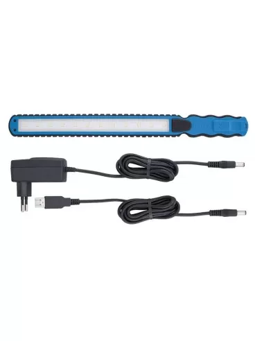 Torche à led rechargeable ultra mince et robuste travail garage fervi l008