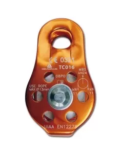 MINI POULIE EN ALUMINIUM DELTAPLUS TC016