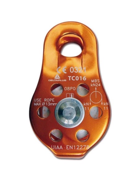 MINI POULIE EN ALUMINIUM DELTAPLUS TC016