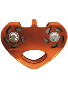 DOUBLE POULIE EN ALUMINIUM DELTAPLUS TC025