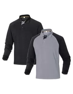 POLO 100% COTON MANCHES LONGUES DELTAPLUS TURINO