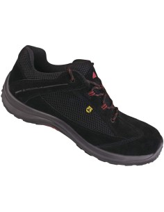 CHAUSSURES DE SÉCURITÉ DE TRAVAIL CUIR ET MESH DELTAPLUS VIAGI S1P SRC ESD
