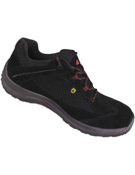 CHAUSSURES DE SÉCURITÉ DE TRAVAIL CUIR ET MESH DELTAPLUS VIAGI S1P SRC ESD