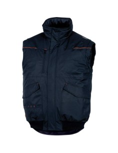 Gilet multi-poches (coordonnŽ® gamme D-MACH). Fermeture par zip anti froid sous rabat agrippant. Bas devant et cotŽ® dos du