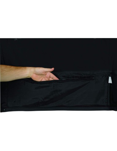 Gilet multi-poches (coordonnŽ® gamme D-MACH). Fermeture par zip anti froid sous rabat agrippant. Bas devant et cotŽ® dos du