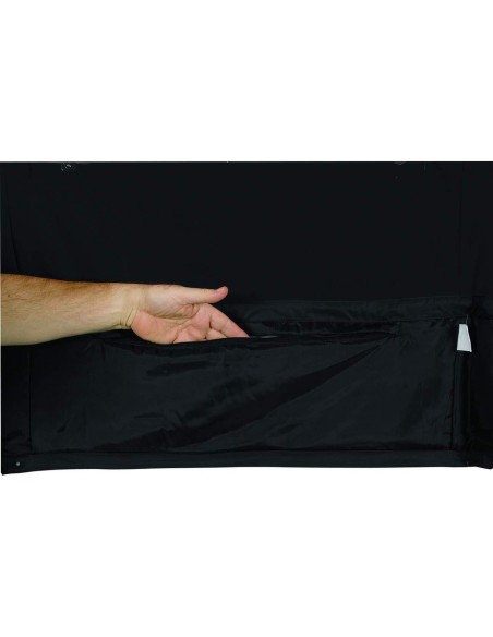 Gilet multi-poches (coordonnŽ® gamme D-MACH). Fermeture par zip anti froid sous rabat agrippant. Bas devant et cotŽ® dos du