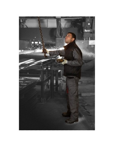 Gilet multi-poches (coordonnŽ® gamme D-MACH). Fermeture par zip anti froid sous rabat agrippant. Bas devant et cotŽ® dos du