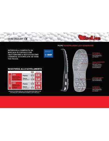 CHAUSSURES DE SÉCURITÉ UPOWER TRAVAIL BASS U-POWER SUMMER S1P SRC