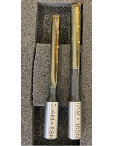 Coffret Porte-Outils À Profiler Avec  4 Jeux De Couteaux Profilés Pour Toupie