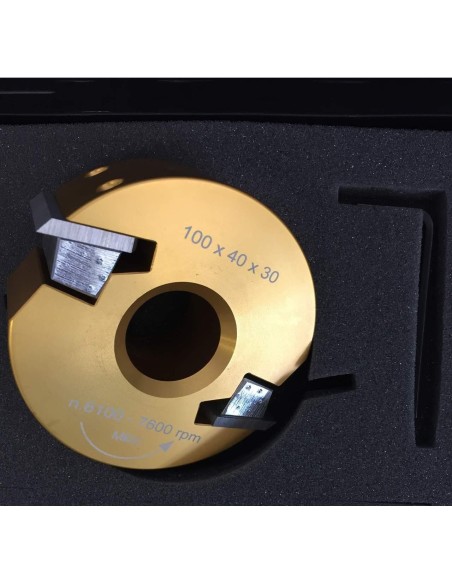 Coffret Porte-Outils À Profiler Avec 7 Jeux Couteaux Profilés Fers Pour Toupie