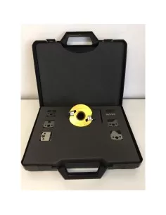 Coffret Porte-Outils À Profiler Avec 7 Jeux De Couteaux Profilés Pour Toupie