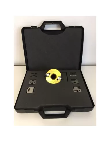 Coffret Porte-Outils À Profiler Avec 7 Jeux De Couteaux Profilés Pour Toupie