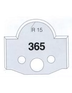 2 - Jeu De 2 Couteaux Profilés Pour Toupie À Bois 50 Mm Profil 365