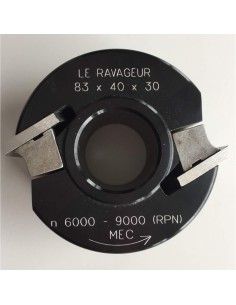 2 - Coffret Port-Outils Sans Limiteurs En Acier Pour Combinè Machines 80X40X30 Mm