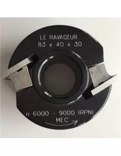 2 - Coffret Port-Outils Sans Limiteurs En Acier Pour Combinè Machines 80X40X30 Mm