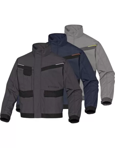 4 - Veste De Travail Blouson Multi Poches Pour Homme Deltaplus Mcve2 Mach2 Corporate