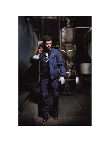 6 - Veste De Travail Blouson Multi Poches Pour Homme Deltaplus Mcve2 Mach2 Corporate