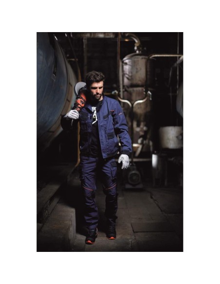 6 - Veste De Travail Blouson Multi Poches Pour Homme Deltaplus Mcve2 Mach2 Corporate