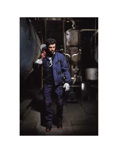 6 - Veste De Travail Blouson Multi Poches Pour Homme Deltaplus Mcve2 Mach2 Corporate