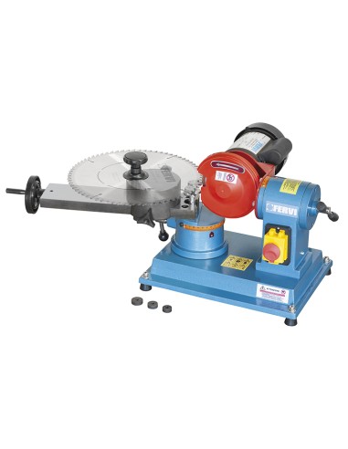 Affûteuse d'angle rotative de lames de scie circulaire fervi 0408