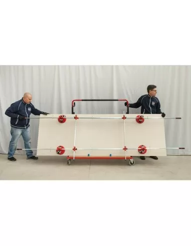 CHARIOT MULTIUSAGE TRANSPORT ET TRAITEMENT DES GRANDS CARREAUX MONTOLIT GOAL EVO