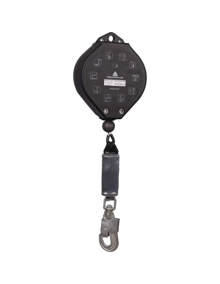 4 - Antichute À Rappel Automatique À Câble 6M + 1 Am016 Deltaplus Maxibloc An10006T