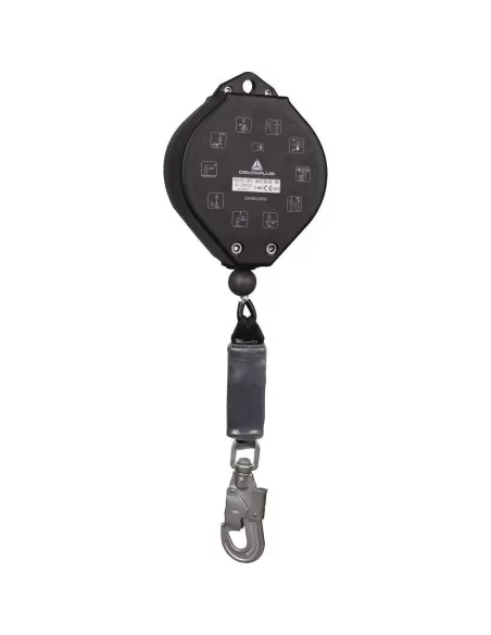 4 - Antichute À Rappel Automatique À Câble 6M + 1 Am016 Deltaplus Maxibloc An10006T