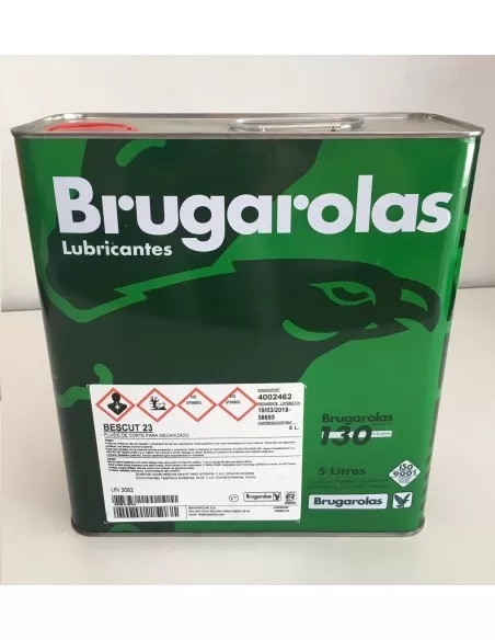 Huile De Coupe Insoluble Brugarolas Bescut 23 Lt.5