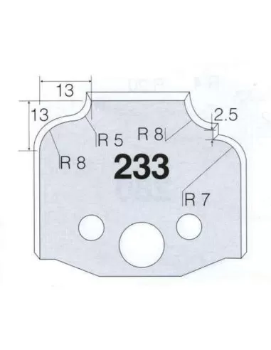 Coffret Porte-Outils À Profiler Avec 10 Jeux De Couteaux Profilés Fers Pour Toupie