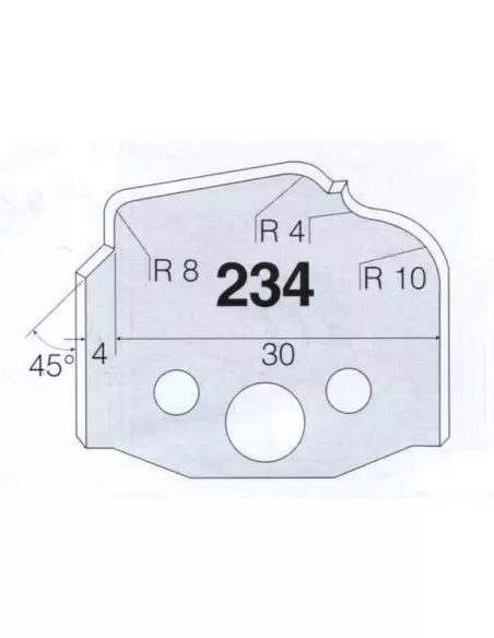 Coffret Porte-Outils À Profiler Avec 10 Jeux De Couteaux Profilés Fers Pour Toupie