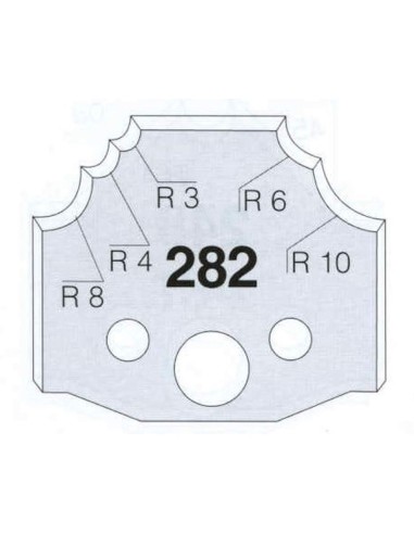 Coffret Porte-Outils À Profiler Avec  10 Jeux De Couteaux Profilés Fers Pour Toupie