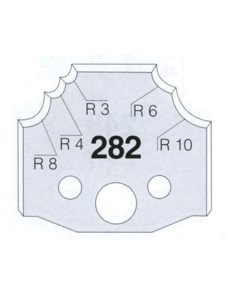 Coffret Porte-Outils À Profiler Avec  10 Jeux De Couteaux Profilés Fers Pour Toupie