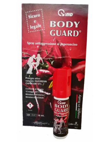 Pepper Spray 16Ml For Self Defense Aggression Vmd Body Guard