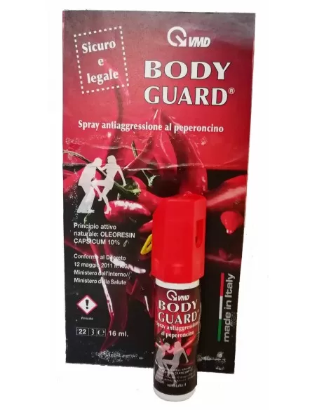 Pepper Spray 16Ml For Self Defense Aggression Vmd Body Guard