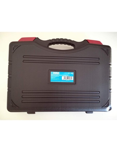 Coffret 24 pcs cle a cliquet douille metrique 1/2" 10-32 mm fervi 0620