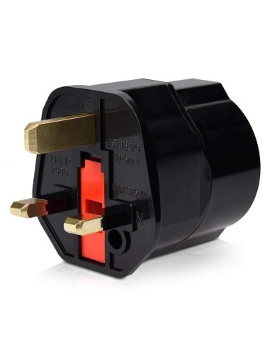Adattatore Spina Schuko Presa Uk Tipo G Con Fusibile