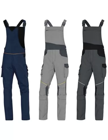 Salopette De Travail Multi Poches Pour Homme Deltaplus Mcsa2 Mach2 Corporate