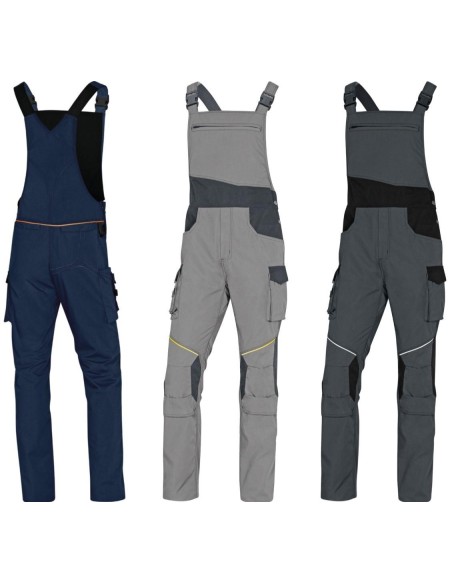 Salopette De Travail Multi Poches Pour Homme Deltaplus Mcsa2 Mach2 Corporate