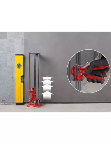 SYSTEME DE LEVAGE ET NIVELLEMENT CARRELAGES ET DALLES 2 PIECES MONTOLIT LIFTERS