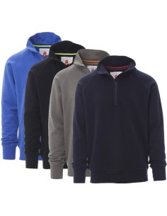 SWEAT-SHIRT POUR HOMME DEMI ZIP COTON MANCHE ELASTIQUE PAYPER CANADA