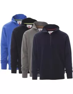 SWEAT-SHIRT POUR HOMME DEMI ZIP COTON MANCHE ELASTIQUE PAYPER CANADA