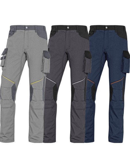Pantalons De Travail Pour Homme Multi Poches Deltaplus Mcpa2 Mach2 Corporate
