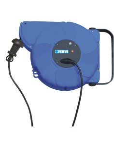 Enrouleur de câble 10 metres fervi 0621/a3