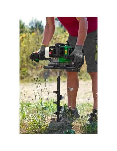 Trivella mototrivella a scoppio 51,7cc con eliche 100 150 200 mm Zipper zi-elb70