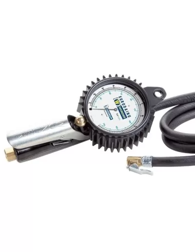 Pistolet Gonflage Pneus Manometre Wonder Eurodainu 1991 Bar Psi Michelin + Racc Italie