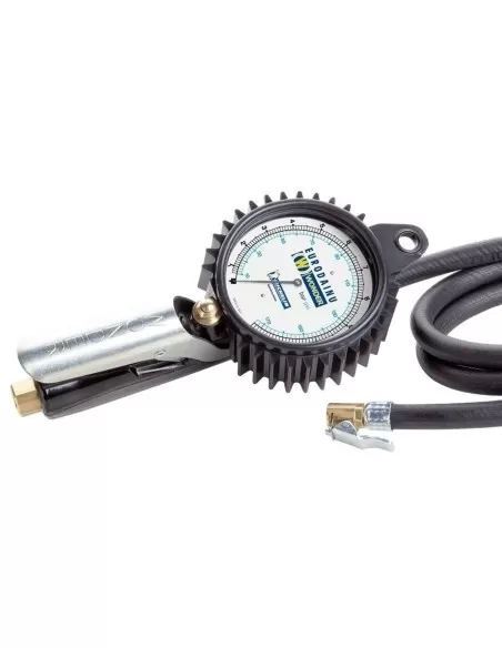 Pistolet Gonflage Pneus Manometre Wonder Eurodainu 1991 Bar Psi Michelin + Racc Italie