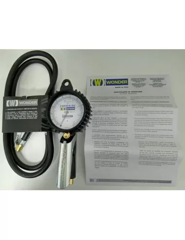 Pistolet Gonflage Pneus Manometre Wonder Eurodainu 1991 Bar Psi Michelin + Racc Japan